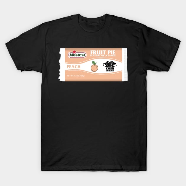 Mostest Fruit Pies - Peach T-Shirt by Twogargs